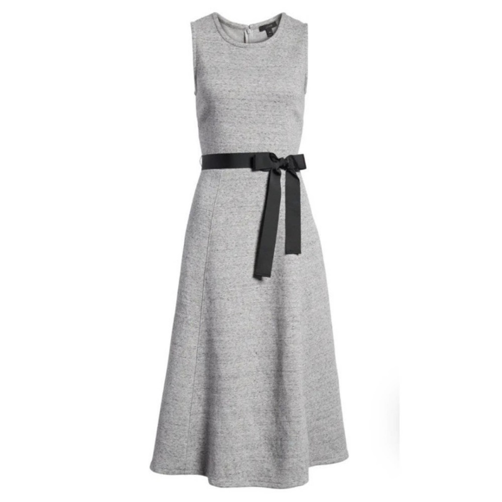 JCrew Thick Gray Sleeveless Dress